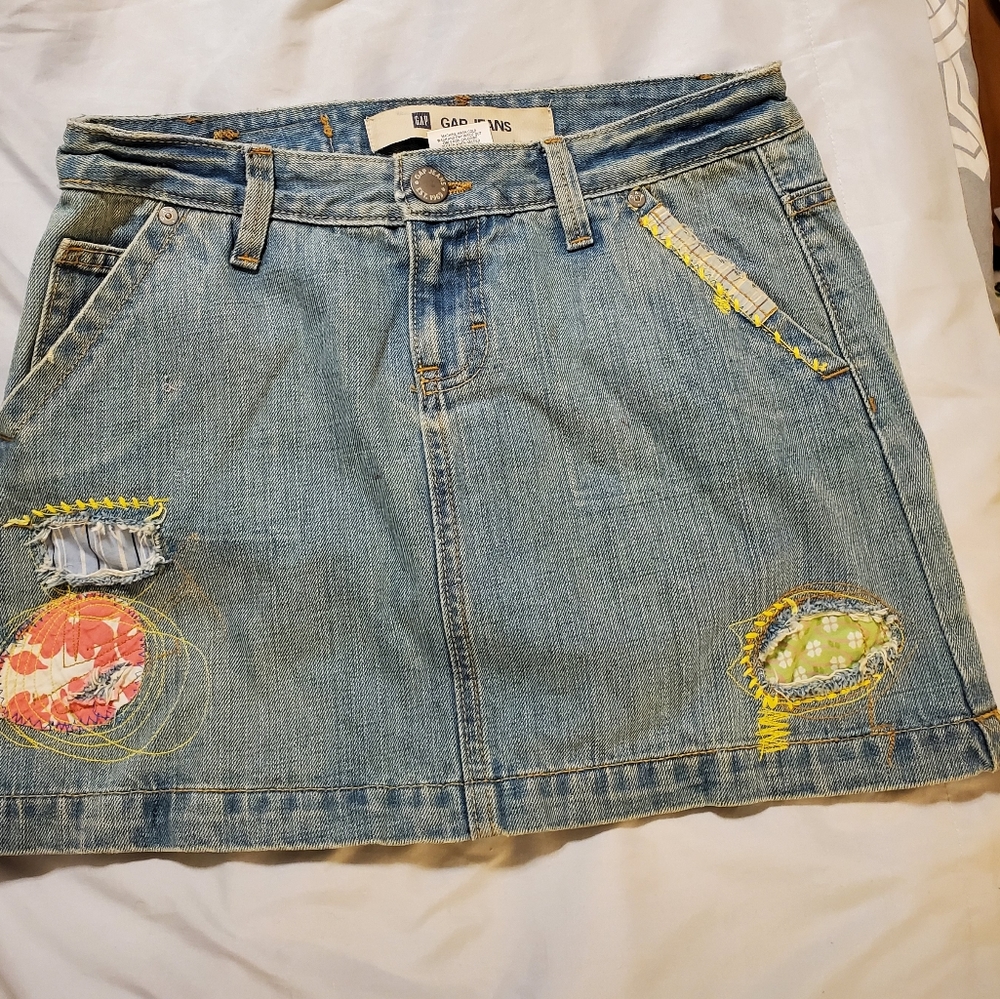Gap vintage denim skirt size 2